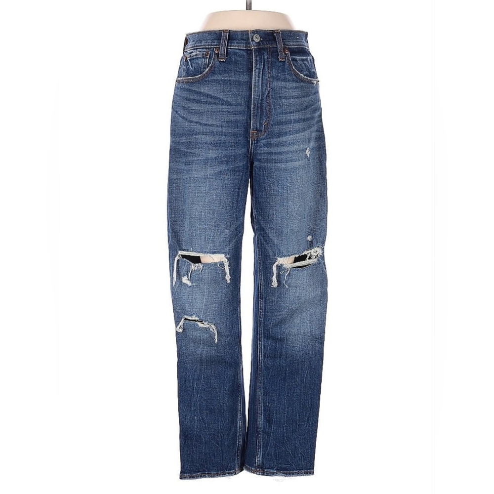 Abercrombie Blue Distressed Jeans Sz26
